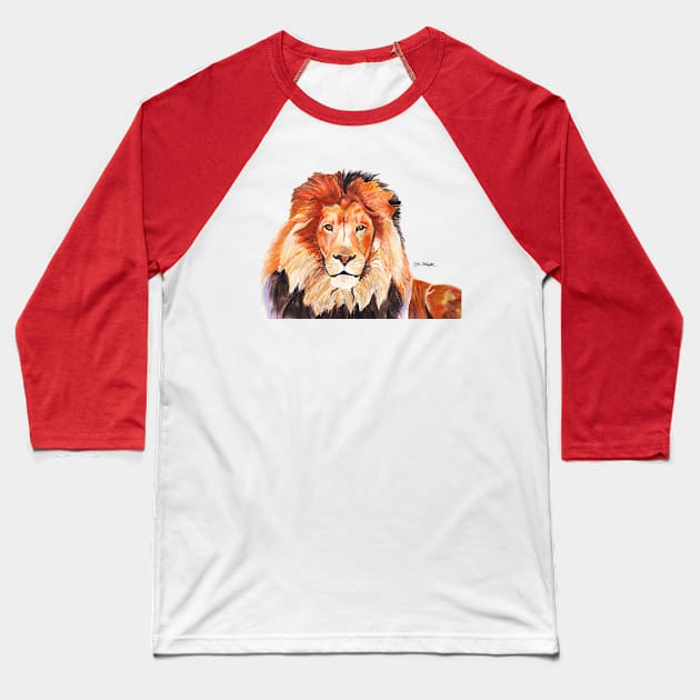 Lion Baseball T-Shirt by lucafon18